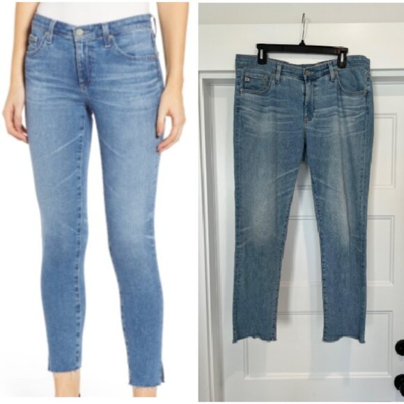 AG Denim The Legging Ankle Super Skinny Jeans - Medium Wash, 30x26 - Picture 1 of 9
